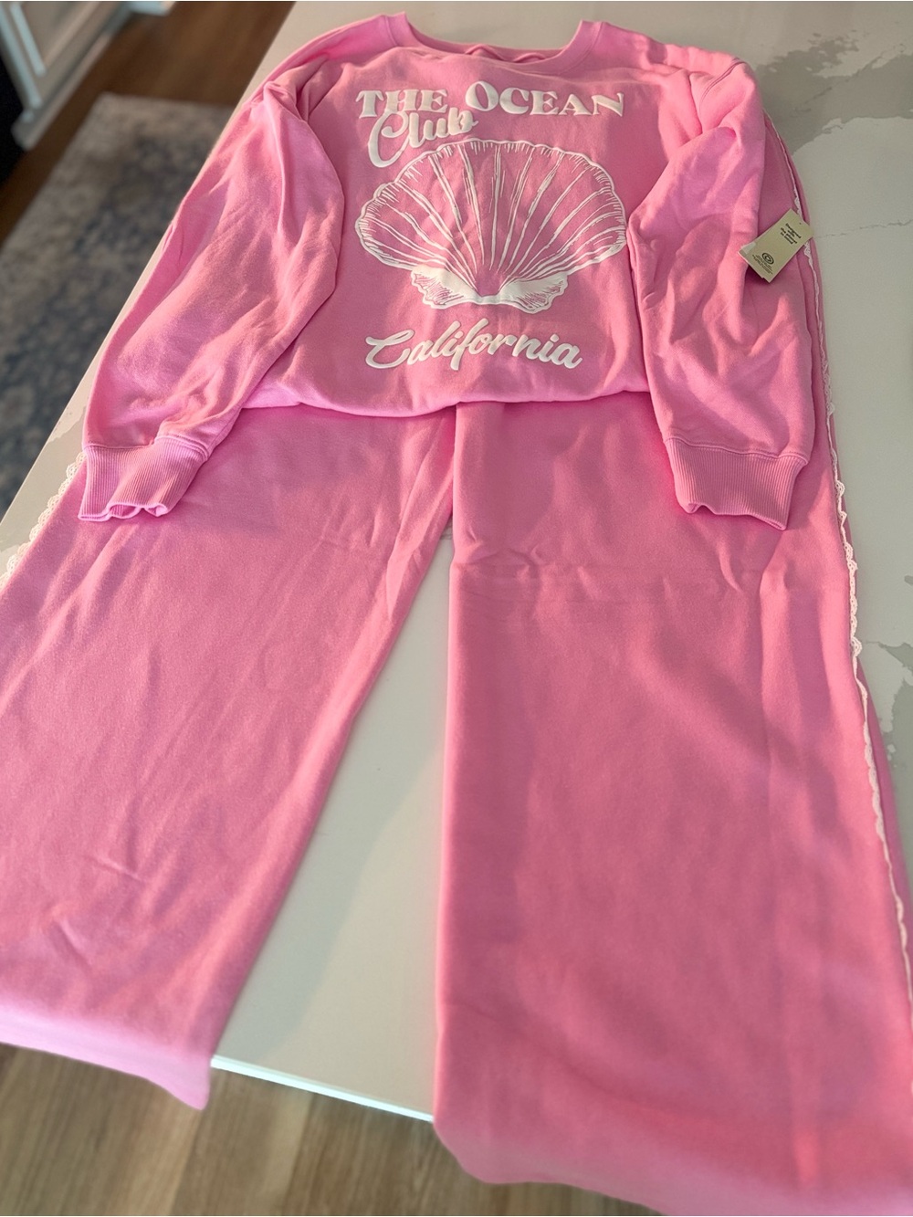 Pink Ocean Club California Matching Set | Size L